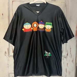 South Park Comedy Central 90’s Stanley Desantis black jersey L